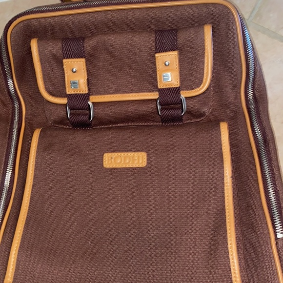 Nwot vintage BODHI computer laptop military canvas  backpack - Picture 10 of 12